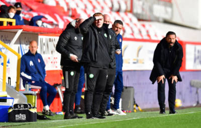 Neil Lennon snaps back at question about Celtic’s shape; slams defensive mistakes instead Neil Lennon snaps back at question about Celtic’s shape; slams defensive mistakes instead