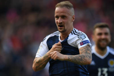 Leigh Griffiths putting no thought into Scotland return; Celtic glory is his main priority Leigh Griffiths putting no thought into Scotland return; Celtic glory is his main priority