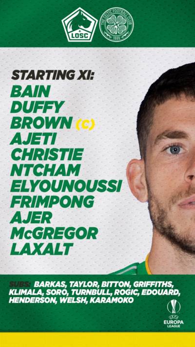 Chris Sutton Reacts to Celtic Starting XI Chris Sutton Reacts to Celtic Starting XI