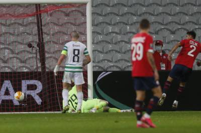 Neil Lennon bemoans set-piece frailties as Celtic let lead slip in Lille Neil Lennon bemoans set-piece frailties as Celtic let lead slip in Lille