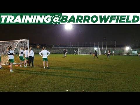 Celtic FC Women Training @ Barrowfield before taking on Hearts this weekend!