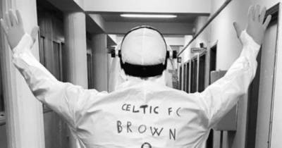 Celtic fan channels Scott Brown spirit in fight against coronavirus Celtic fan channels Scott Brown spirit in fight against coronavirus