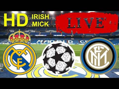 REAL MADRID v INTER MILAN | LIVE HD Watch along | UEFA CHAMPIONS LEAGUE