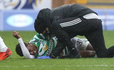 Celtic manager Neil Lennon fears Jeremie Frimpong may have ligament damage after ‘high and late’ Devante Cole challenge Celtic manager Neil Lennon fears Jeremie Frimpong may have ligament damage after ‘high and late’ Devante Cole challenge