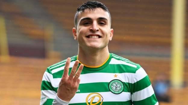 Motherwell 1-4 Celtic: Mohamed Elyounoussi hat-trick helps ease pressure Motherwell 1-4 Celtic: Mohamed Elyounoussi hat-trick helps ease pressure