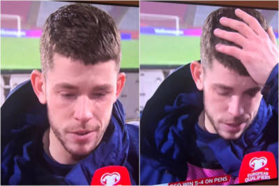 Watch Scotland hero Ryan Christie CRYING tears of joy after shootout win over Serbia sealed Euro 2020 dream Watch Scotland hero Ryan Christie CRYING tears of joy after shootout win over Serbia sealed Euro 2020 dream