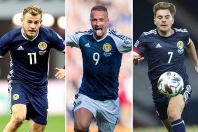 Fraser or Forrest? McBurnie of Griffiths? Why some of Scotland’s big name players are set to miss out on Euro 2020 Fraser or Forrest? McBurnie of Griffiths? Why some of Scotland’s big name players are set to miss out on Euro 2020