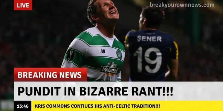 Pundit In Bizarre Rant Aimed At Former Celtic Manager! Pundit In Bizarre Rant Aimed At Former Celtic Manager!