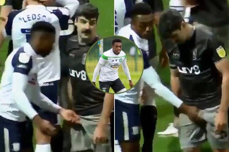 Ex-Celtic youngster Darnell Fisher charged by FA for grabbing Callum Paterson by PRIVATES twice Ex-Celtic youngster Darnell Fisher charged by FA for grabbing Callum Paterson by PRIVATES twice