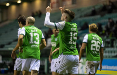 Kevin Nisbet did future Celtic chances no harm with big display on Saturday Kevin Nisbet did future Celtic chances no harm with big display on Saturday