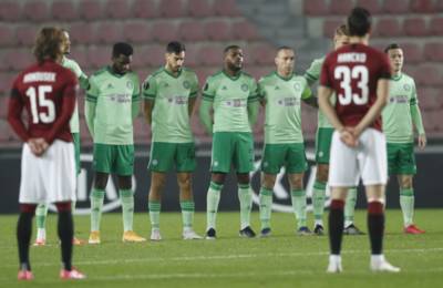 Lennon’s woes continue as Celtic crash out following heavy defeat in Prague Lennon’s woes continue as Celtic crash out following heavy defeat in Prague