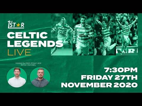 CELTIC LEGENDS LIVE, in association with 1st Star! TONIGHT from 7.30pm UK Time