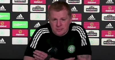 Celtic manager Neil Lennon sidesteps Rangers question on closed door games
