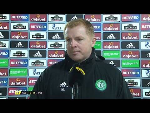 Celtic’s Neil Lennon reacts to the end of his team’s long unbeaten cup run Celtic’s Neil Lennon reacts to the end of his team’s long unbeaten cup run