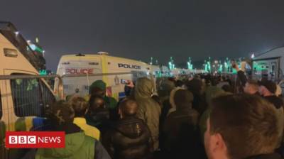 Celtic Park violence probe launched to identify fans Celtic Park violence probe launched to identify fans