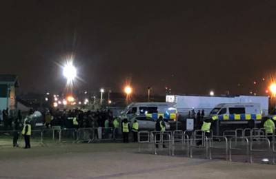 Police investigating Celtic protests that left three officers injured Police investigating Celtic protests that left three officers injured