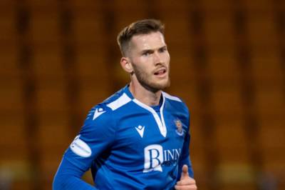 Jamie McCart admits St Johnstone were disappointed not to take all three points against Celtic Jamie McCart admits St Johnstone were disappointed not to take all three points against Celtic