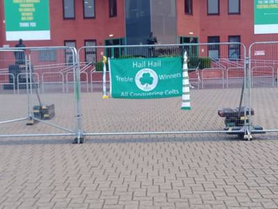 “Let’s decorate the fences,” Celtic Fans ‘Flags on Fences’ Protest Begins “Let’s decorate the fences,” Celtic Fans ‘Flags on Fences’ Protest Begins
