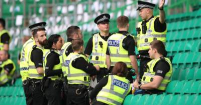 Two arrested in protests outside Celtic Park as police clamp down on disorder Two arrested in protests outside Celtic Park as police clamp down on disorder