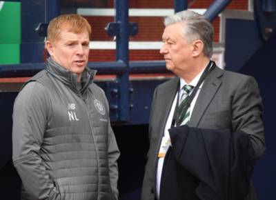 Celtic fans in fresh protest as they brand Lennon, Lawwell and Desmond ‘the men who blew the 10’ Celtic fans in fresh protest as they brand Lennon, Lawwell and Desmond ‘the men who blew the 10’