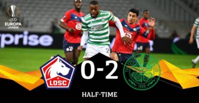 Celtic v Lille: Play Turnbull, Soro, Taylor, Klimala and Johnston Celtic v Lille: Play Turnbull, Soro, Taylor, Klimala and Johnston