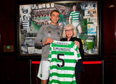 Reaction as Jozo Simunovic posts fitness video wearing Celtic shorts Reaction as Jozo Simunovic posts fitness video wearing Celtic shorts