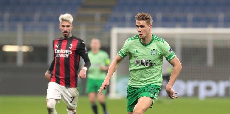 Celtic fans want Lennon to stick with Kristoffer Ajer at right-back Celtic fans want Lennon to stick with Kristoffer Ajer at right-back