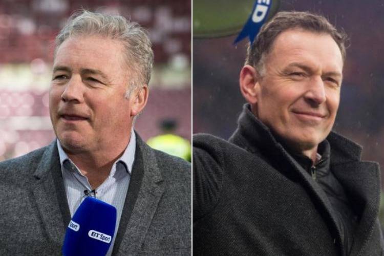 Rangers hero Ally McCoist belts out Christmas classic alongside Celtic rival Chris Sutton in BT Sport forfeit Rangers hero Ally McCoist belts out Christmas classic alongside Celtic rival Chris Sutton in BT Sport forfeit