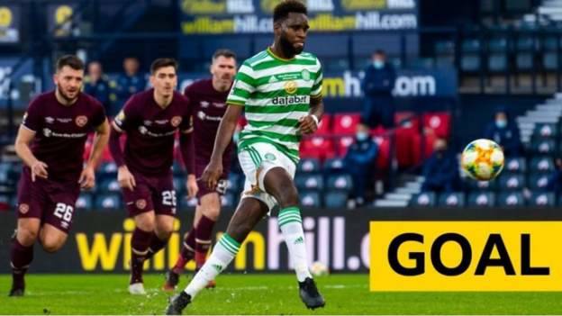 Cettic’s Odsonne Edouard doubles Scottish Cup final lead against Hearts at Hampden Cettic’s Odsonne Edouard doubles Scottish Cup final lead against Hearts at Hampden