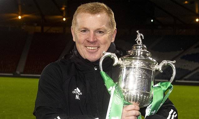 Joy for Neil Lennon as another treble puts him in the record books at Celtic Joy for Neil Lennon as another treble puts him in the record books at Celtic