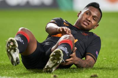 Alfredo Morelos left red-faced as Celtic post backfires Alfredo Morelos left red-faced as Celtic post backfires