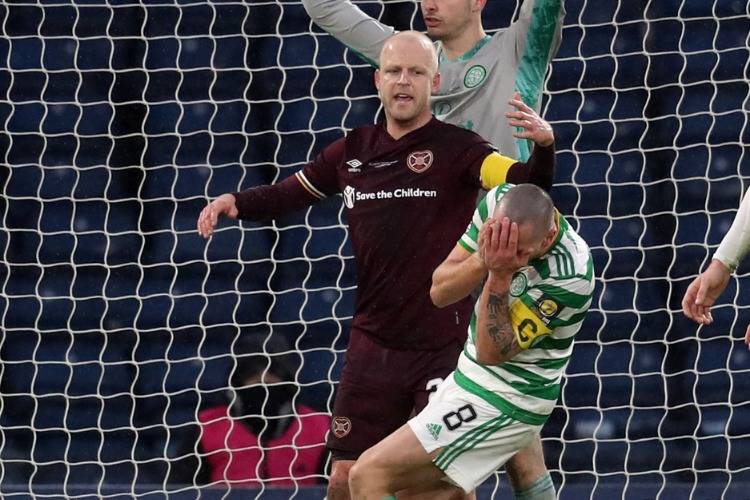 Steven Naismith avoids punishment after clash with Celtic captain Scott Brown in Scottish Cup final Steven Naismith avoids punishment after clash with Celtic captain Scott Brown in Scottish Cup final