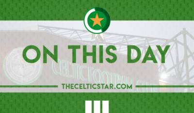 Video: On This Day – Ten Man Celtic Trounced Our Upcoming Opponent’s Video: On This Day – Ten Man Celtic Trounced Our Upcoming Opponent’s
