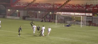 Brian Rice Unhappy With Celtic Penalty Award Brian Rice Unhappy With Celtic Penalty Award