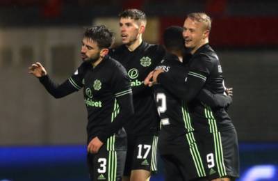 Celtic break down Hamilton to stay in touch with Rangers Celtic break down Hamilton to stay in touch with Rangers