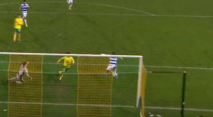 Video: Celtic attacking target produces a horror-miss in the final moments to win the game Video: Celtic attacking target produces a horror-miss in the final moments to win the game
