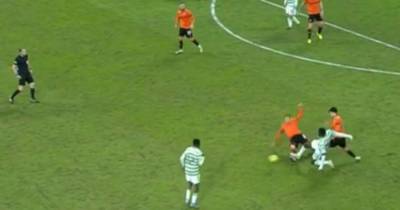 Mark Hateley rages at Odsonne Edouard Celtic tackle Mark Hateley rages at Odsonne Edouard Celtic tackle
