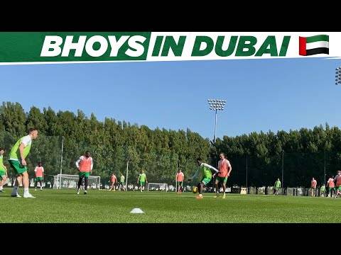 High intensity workout for the Bhoys on Day 2 of Celtic’s winter training camp High intensity workout for the Bhoys on Day 2 of Celtic’s winter training camp