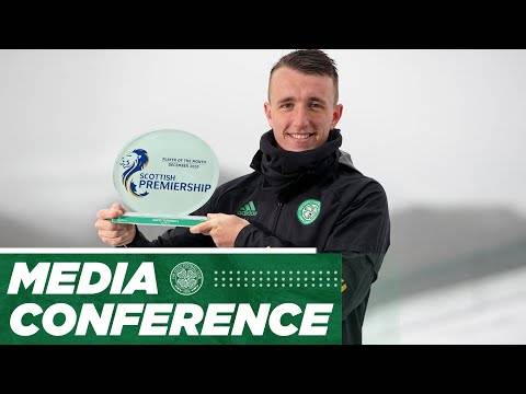 Celtic Media Conference: POTM David Turnbull