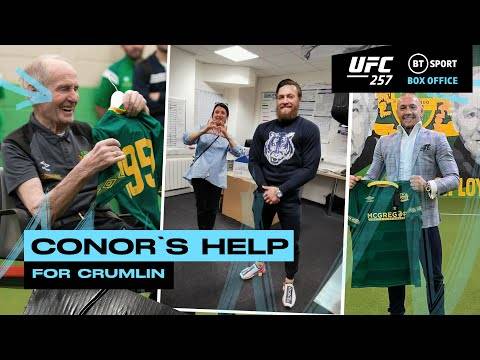 Conor McGregor’s Support for Crumlin! | Providing PPE and helping grassroots sport!