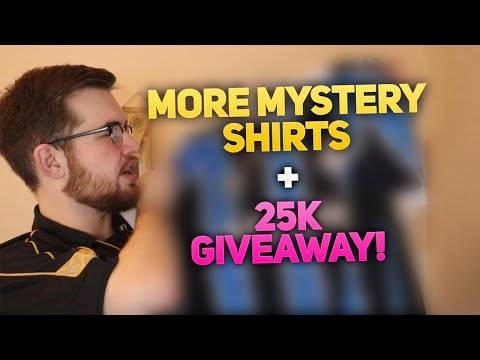 Unboxing More Mystery Football Shirts + 25K Giveaway for You! Unboxing More Mystery Football Shirts + 25K Giveaway for You!