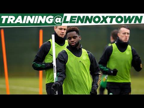 Celtic training | Odsonne Edouard focus | Shooting, Skills & Drills