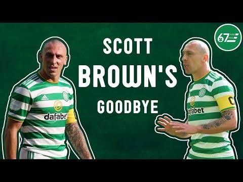 Scott Brown and an emotional Celtic farewell Scott Brown and an emotional Celtic farewell