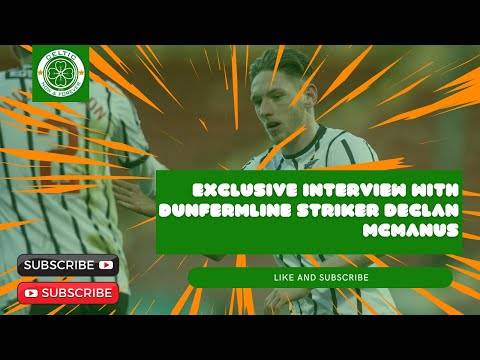 Exclusive interview with Dunfermline Striker Declan McManus