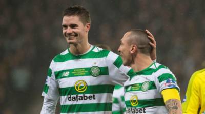 Mikael Lustig thanks Scott Brown in funny tribute to Hoops captain Mikael Lustig thanks Scott Brown in funny tribute to Hoops captain