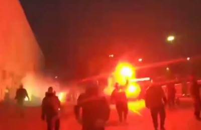 Union Bears vandalise business and set off fireworks Union Bears vandalise business and set off fireworks