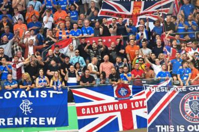 Watch: Rent free Sevco fan buys a coffin, Celtic ball and “regalia” for Saturday’s COVID party Watch: Rent free Sevco fan buys a coffin, Celtic ball and “regalia” for Saturday’s COVID party