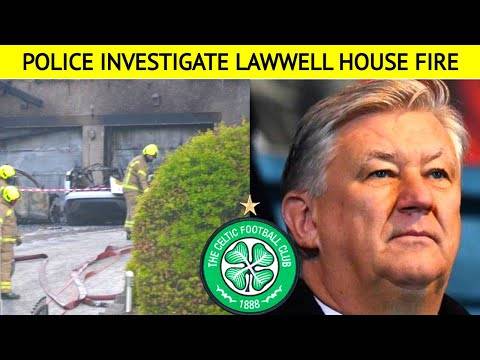 Police investigate fire at celtic ex ceo Peter Lawwell’s house Police investigate fire at celtic ex ceo Peter Lawwell’s house