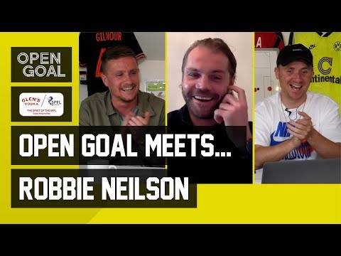 ROBBIE NEILSON | Open Goal Meets. Hearts Gaffer & Glen’s Vodka SPFL Championship MOTM ROBBIE NEILSON | Open Goal Meets. Hearts Gaffer & Glen’s Vodka SPFL Championship MOTM