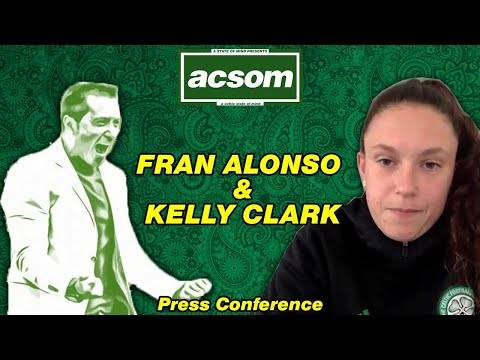 FRAN ALONSO and KELLY CLARK // Rangers v Celtic prematch press conference – 21/05/2021 FRAN ALONSO and KELLY CLARK // Rangers v Celtic prematch press conference – 21/05/2021
